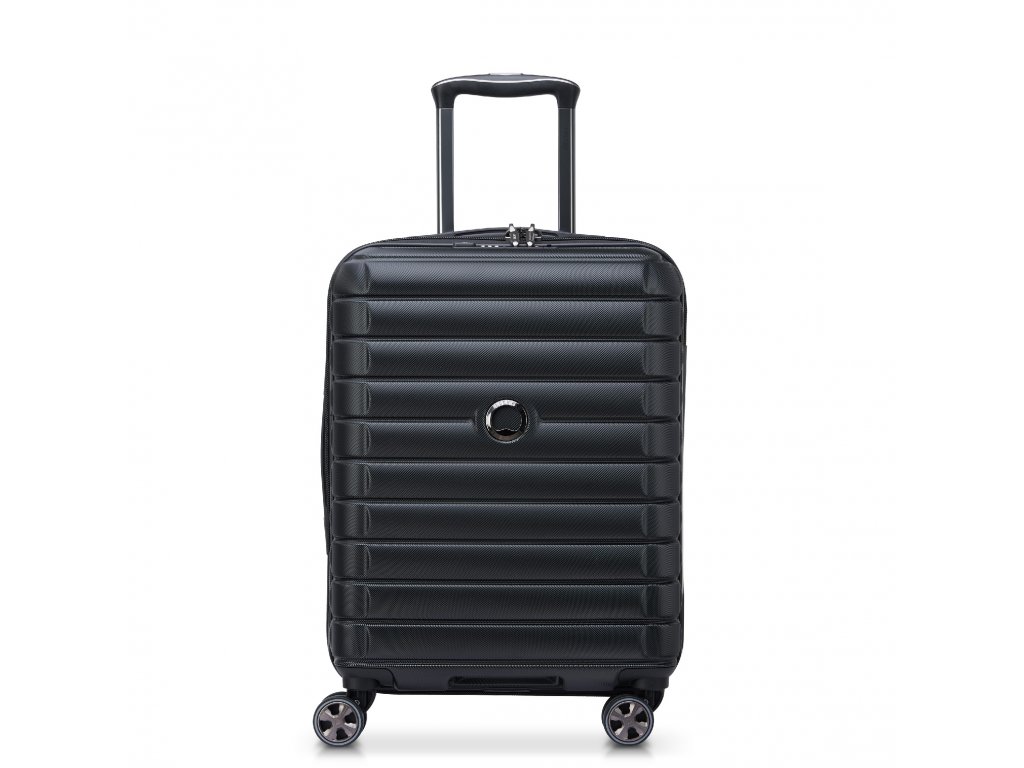 Kabinový kufr Delsey Shadow 5.0 SLIM 55 cm 287880300 - černý