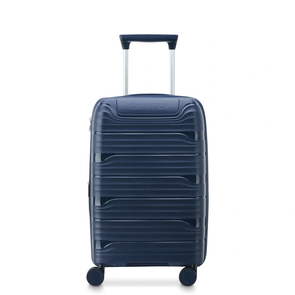 Kabinový kufr Securitech by Delsey Dune 55 cm EXP 400780102 - modrý