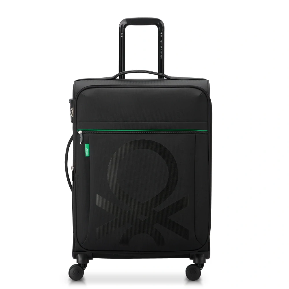 Cestovní kufr Delsey X Benetton Color Block 67 cm 376481000 - černý
