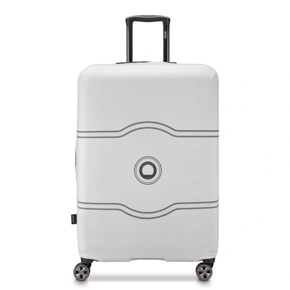 Obal na kufr Delsey Paris 395019015 velikost L - krémový "Angora"