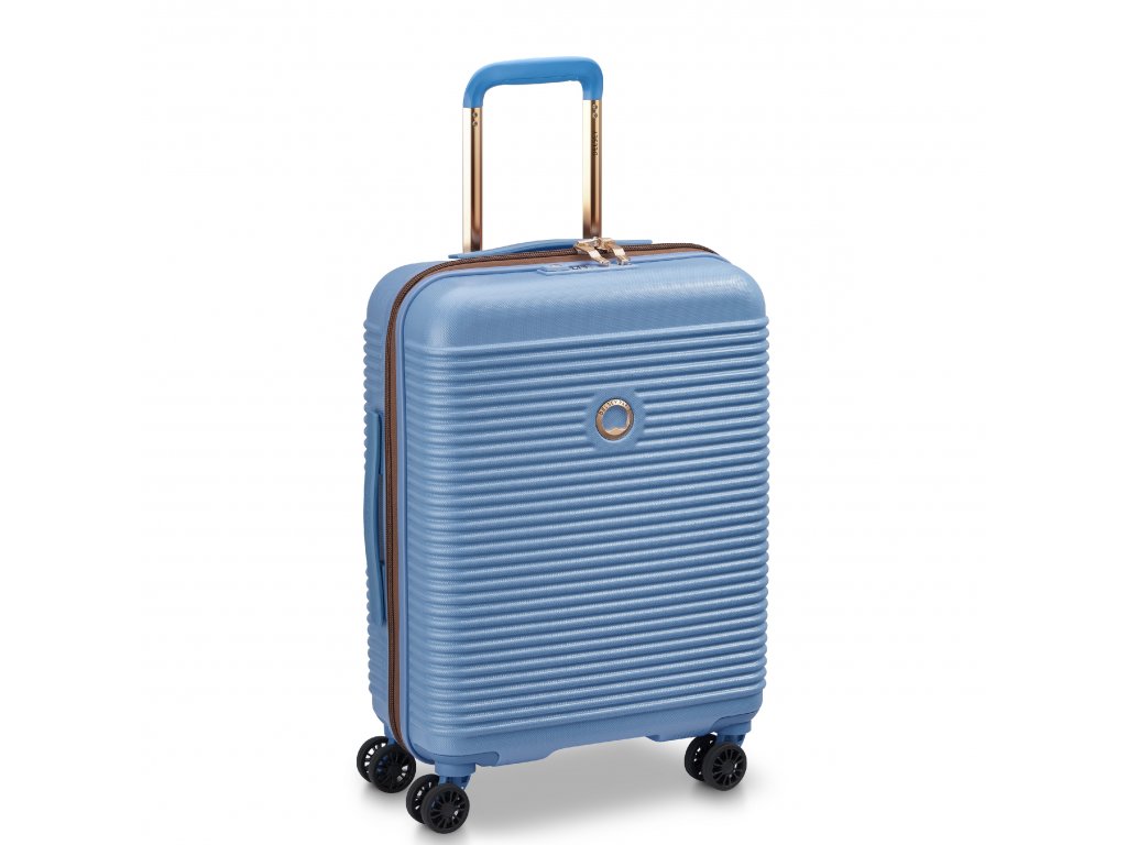 Kabinový kufr Delsey Freestyle SLIM 55 cm 385980342 - modrý