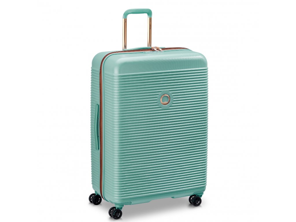 Cestovní kufr Delsey Freestyle 76 cm 385982143 - mentolově zelený