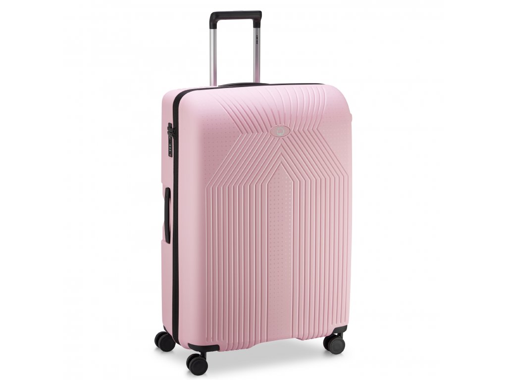 Cestovní kufr Delsey Ordener 77 cm 384682109 - růžový