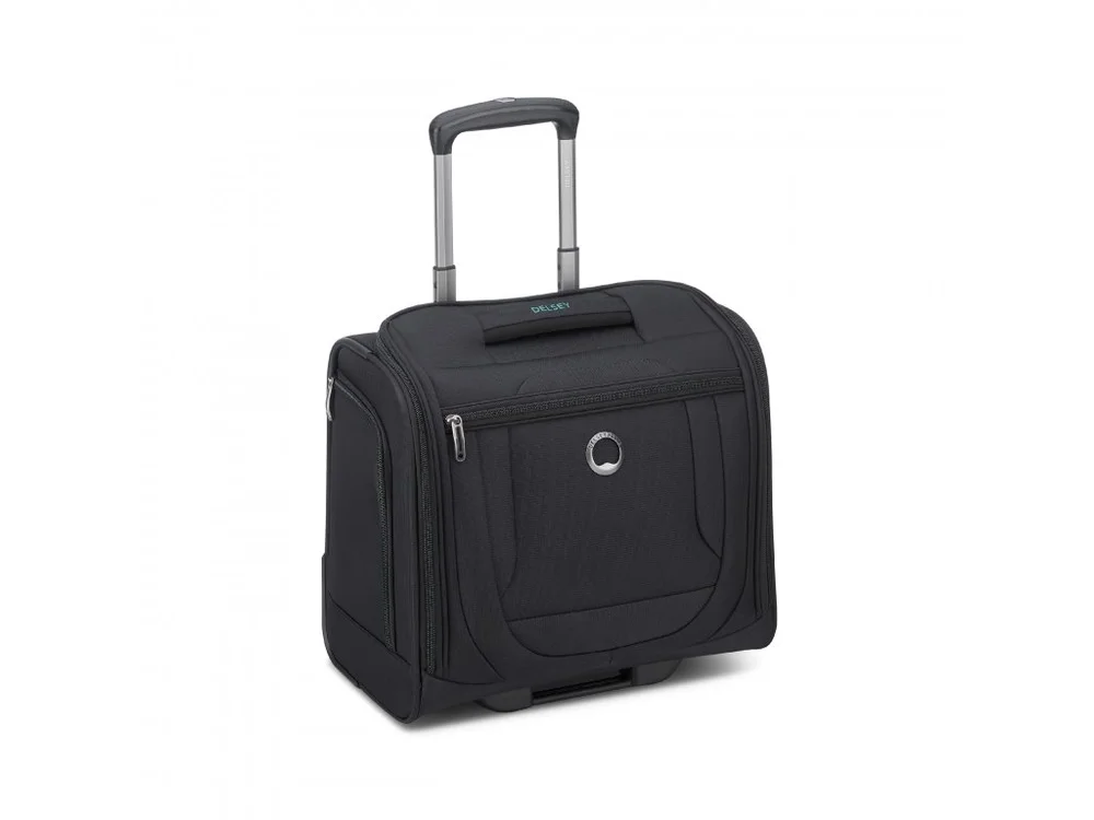 Pilotní kufr Delsey Helium DLX 36,5 cm 239745100 - černý