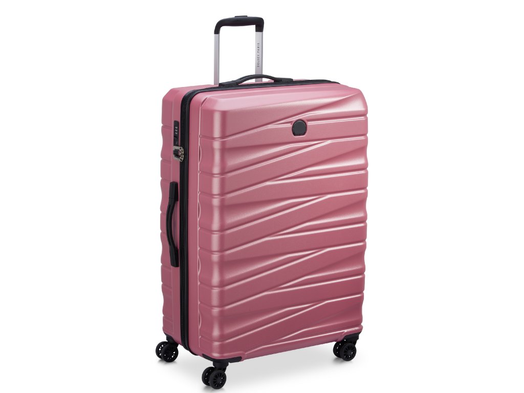 Cestovní kufr Delsey Tiphanie 76 cm 389282129 - růžový "ash rose"