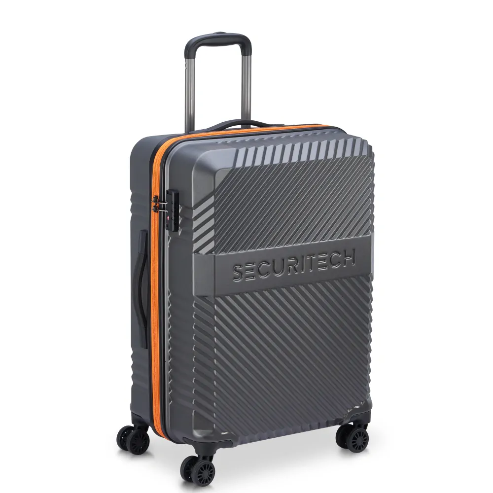 Cestovní kufr Securitech by Delsey Patrol 66 cm EXP 400681011 - šedý