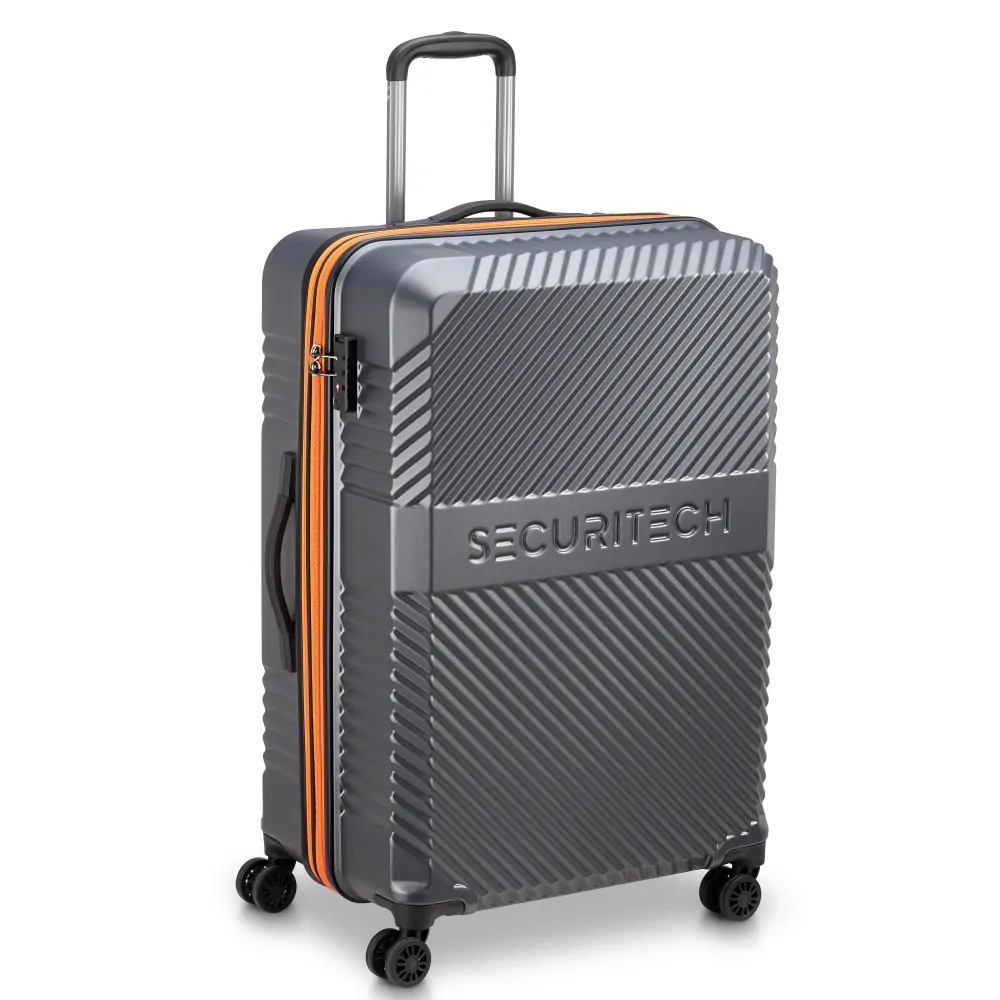 Cestovní kufr Securitech by Delsey Patrol 76 cm EXP 400682111 - šedý