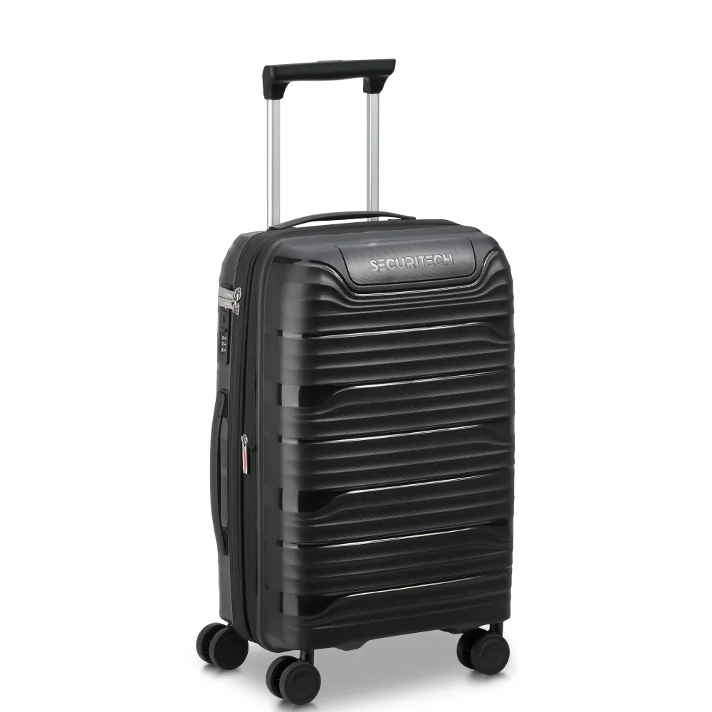 Kabinový kufr Securitech by Delsey Dune 55 cm EXP 400780100 - černý