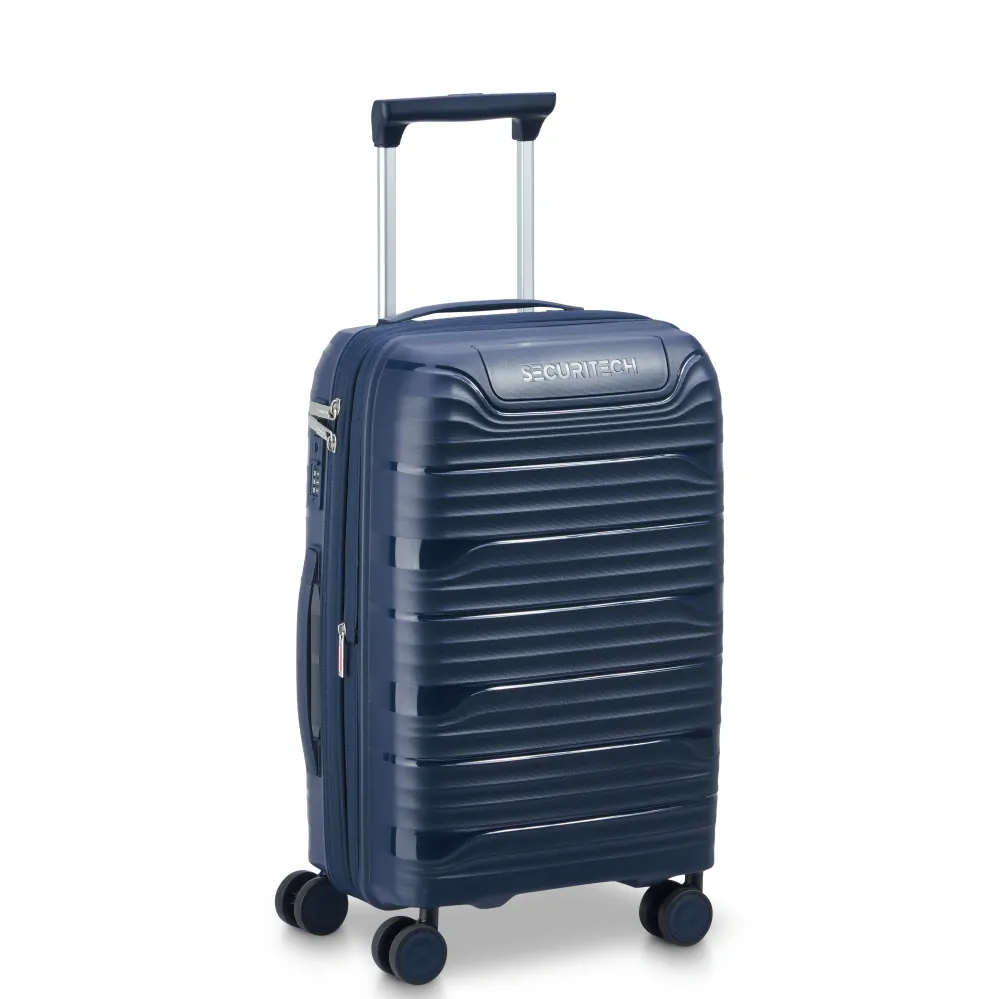 Kabinový kufr Securitech by Delsey Dune 55 cm EXP 400780102 - modrý