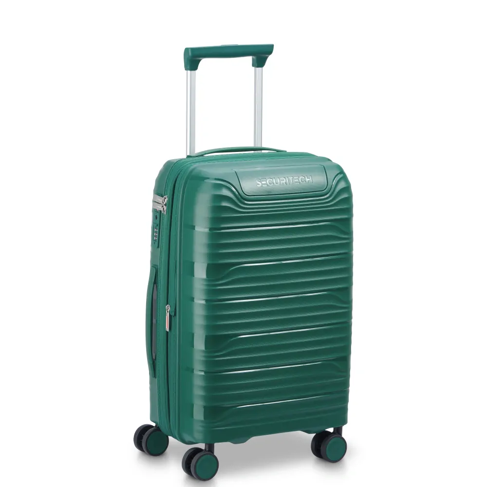 Kabinový kufr Securitech by Delsey Dune 55 cm EXP 400780103 - zelený