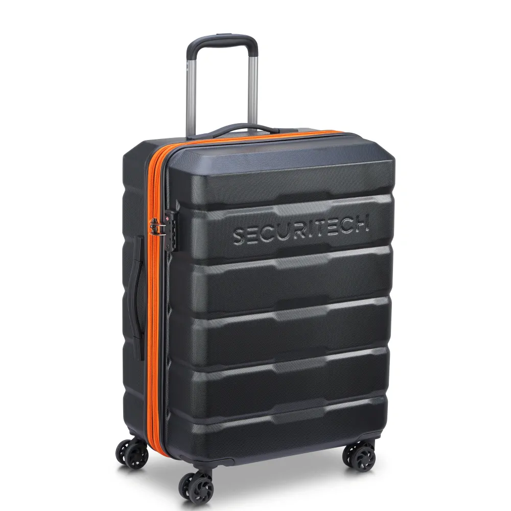 Cestovní kufr Securitech by Delsey Citadel 66 cm EXP 400581000 - černý