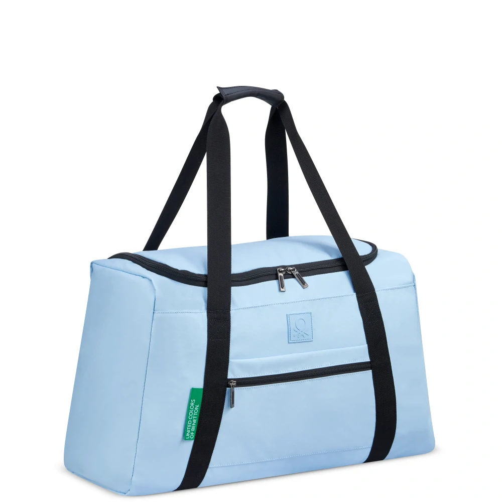 Cestovní taška Delsey X Benetton NOW Softside 55 cm 328840312 - světle modrá