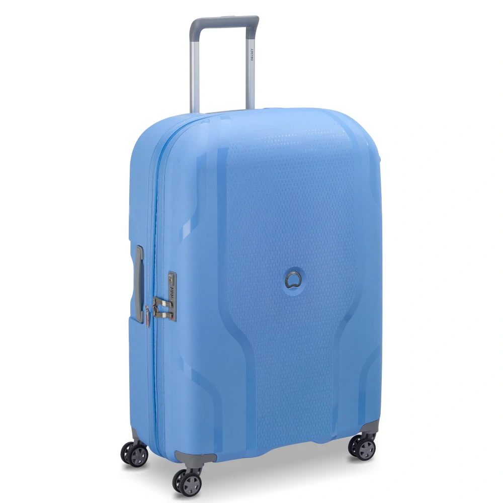 Cestovní kufr Delsey Clavel 76 cm EXP 384582132 - světle modrý