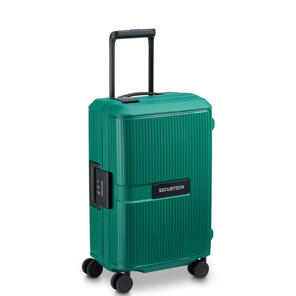 Kabinový kufr Securitech by Delsey Stone 55 cm 400880103 - zelený