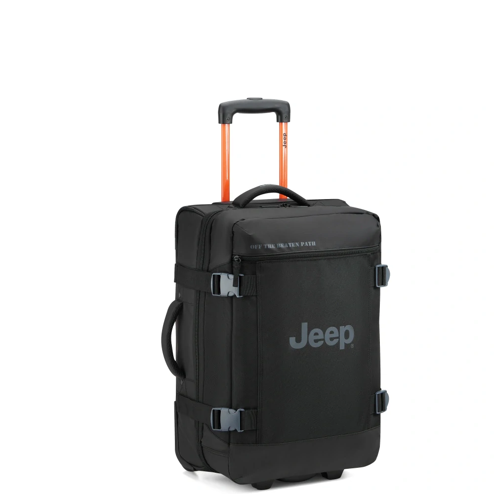 Cestovní taška na kolečkách Delsey X JEEP JS007C 55 cm 374021000 - černá