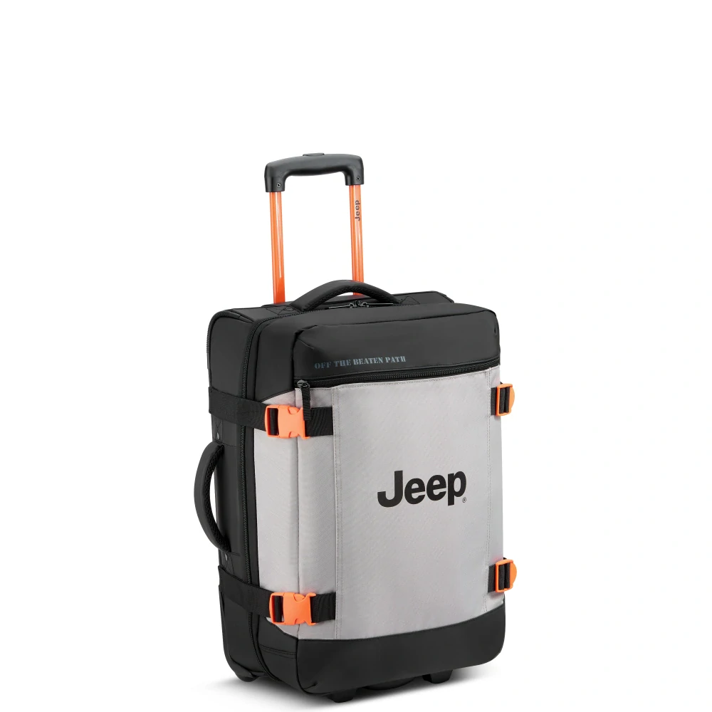 Cestovní taška na kolečkách Delsey X JEEP JS007C 55 cm 374021011 - šedá