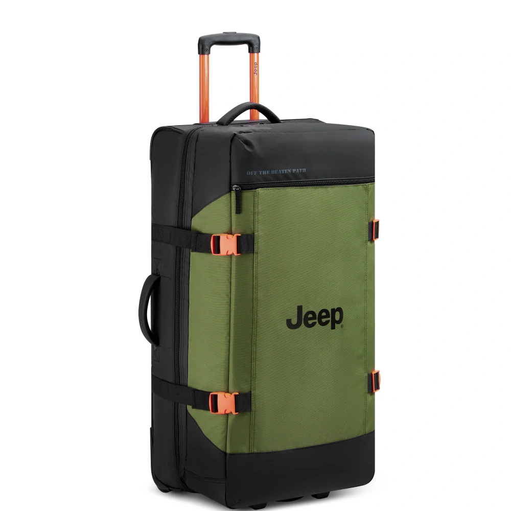 Cestovní taška na kolečkách Delsey X JEEP JS007C 82 cm 374026045 - zelená