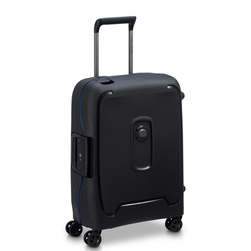 Kabinový kufr Delsey Moncey SLIM 55 cm 384480300MR - černý