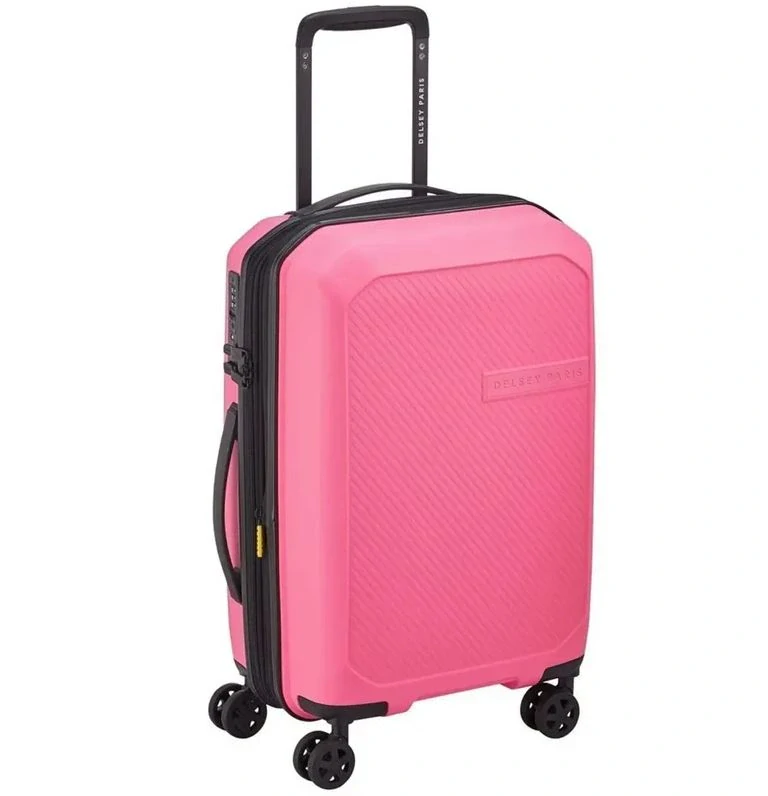 Kabinový kufr Delsey Anvers SLIM 55 cm EXP 310580319 - růžový
