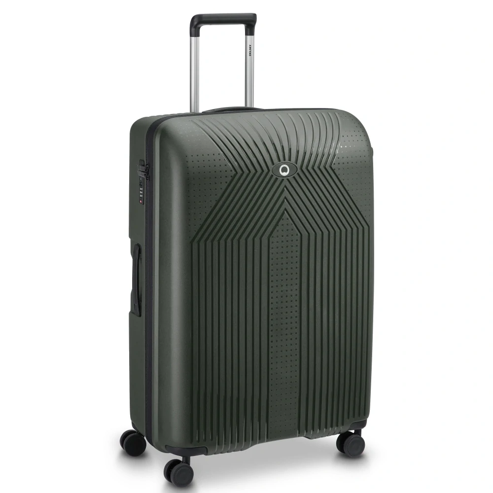 Cestovní kufr Delsey Ordener 77 cm 384682103 - khaki zelený