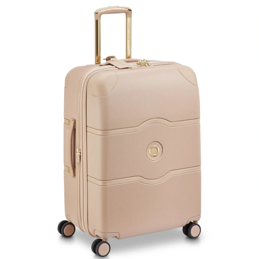 Cestovní kufr Delsey Chatelet Air 2.0 67 cm EXP 167681027 - růžovo-béžový