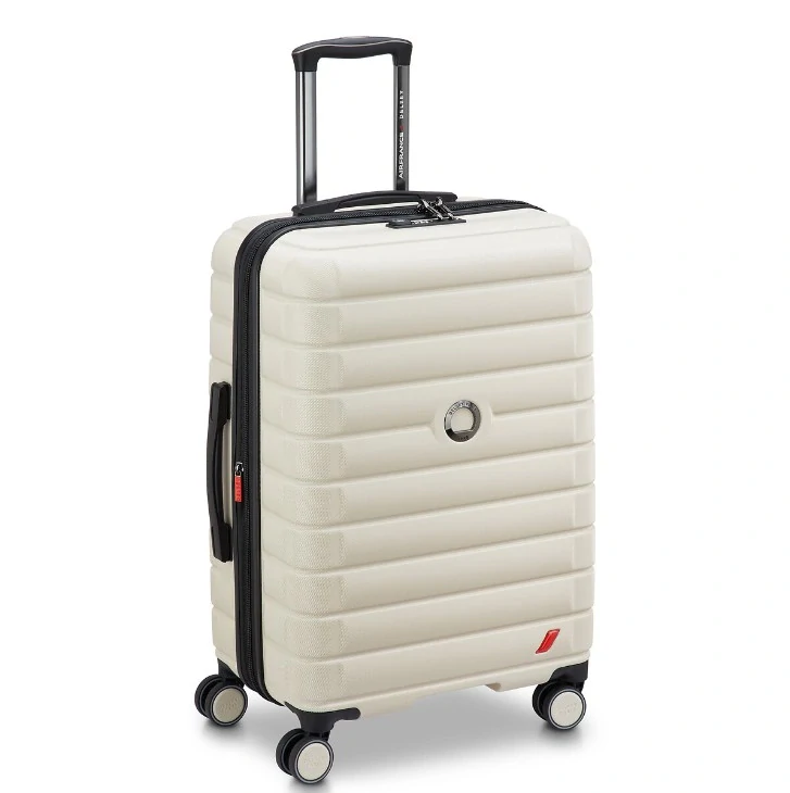 Cestovní kufr Delsey Elegance 66 cm EXP 297881127 - smetanový