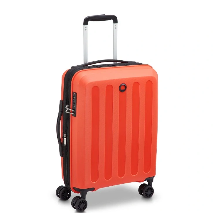Kabinový kufr Delsey Unlock SLIM 55 cm EXP 310980325 - oranžový