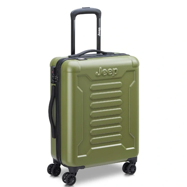 Kabinový kufr Delsey X JEEP JH004C SLIM 55 cm 374480303 - zelený