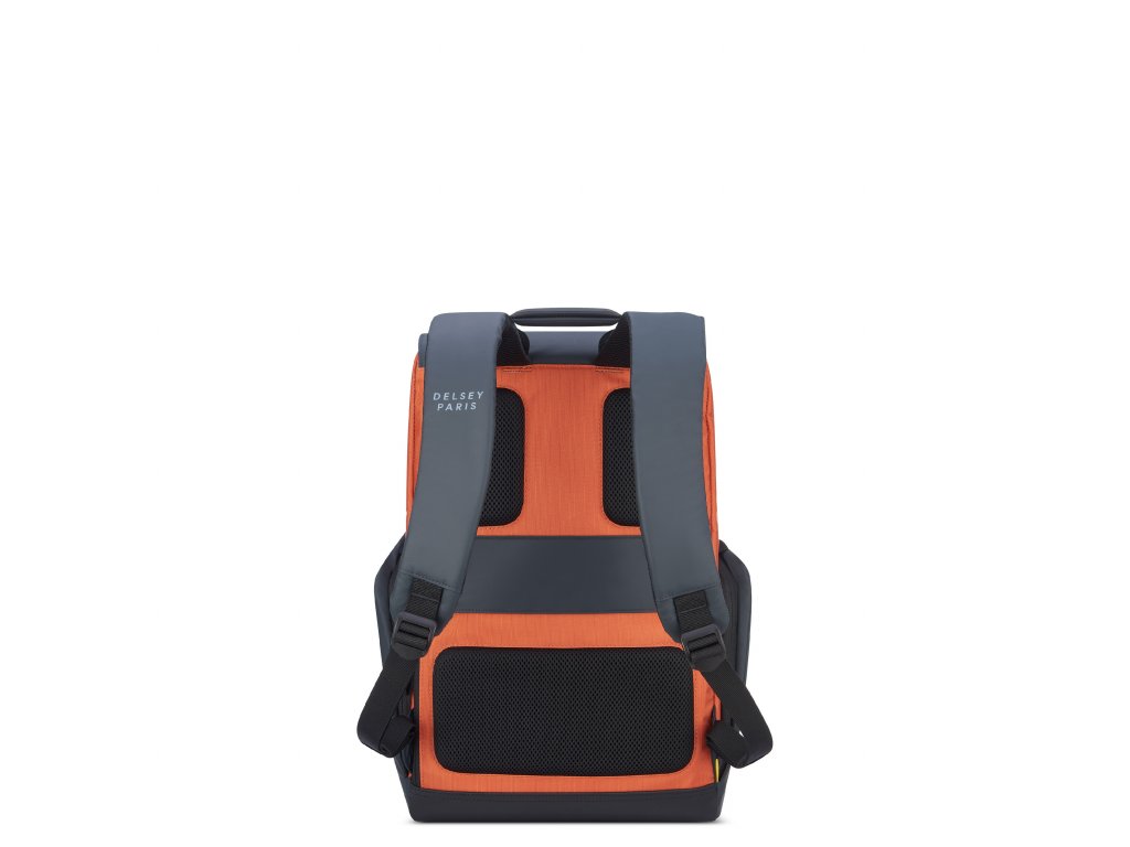 Batoh na notebook 16" Delsey Securflap 202061025 - oranžový