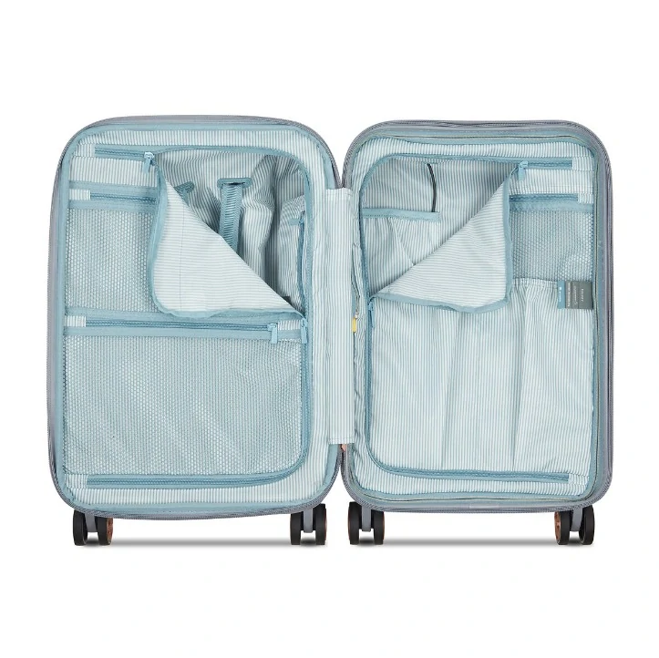 Kabinový kufr Delsey Shadow 5.0 SLIM 55 cm 287880311 - stříbrný