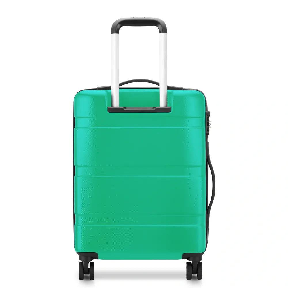 Kabinový kufr Delsey X Benetton NOW Hardside SLIM 55 cm 376280303 - zelený
