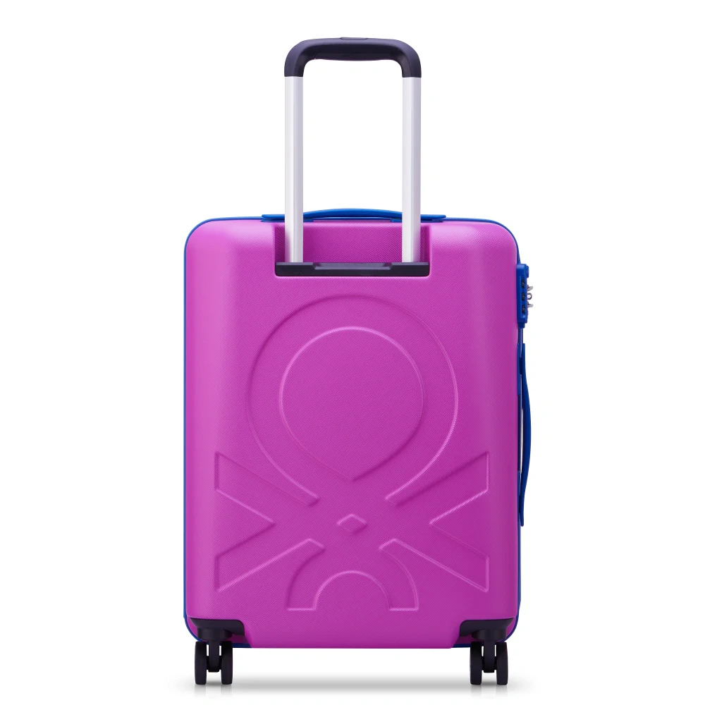 Kabinový kufr Delsey X Benetton Fabrica SLIM 55 cm 376680308 - fialový