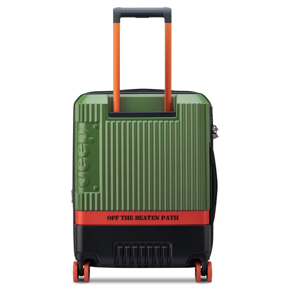 Kabinový kufr Delsey X JEEP JH001A SLIM 55 cm EXP 274680303 - zelený