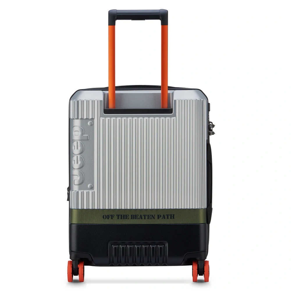 Kabinový kufr Delsey X JEEP JH001A SLIM 55 cm EXP 274680311 - stříbrný