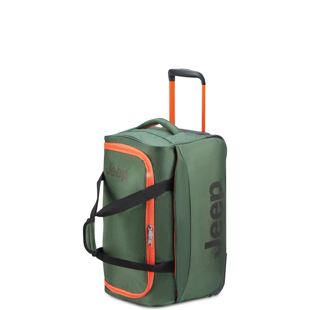 Cestovní taška na kolečkách Delsey X JEEP JS009D 55 cm 374121003 - zelená