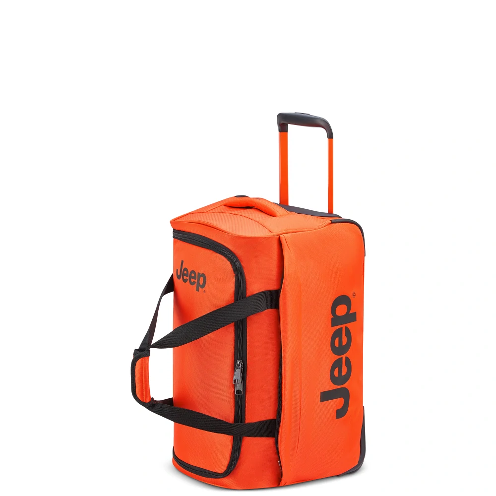 Cestovní taška na kolečkách Delsey X JEEP JS009D 55 cm 374121025 - oranžová