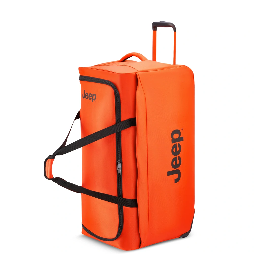 Cestovní taška na kolečkách Delsey X JEEP JS009D 82 cm 374126025 - oranžová