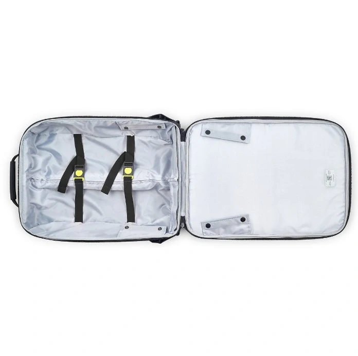 Batoh na kolečkách s trolley Delsey Parvis Plus 394465000 - černý