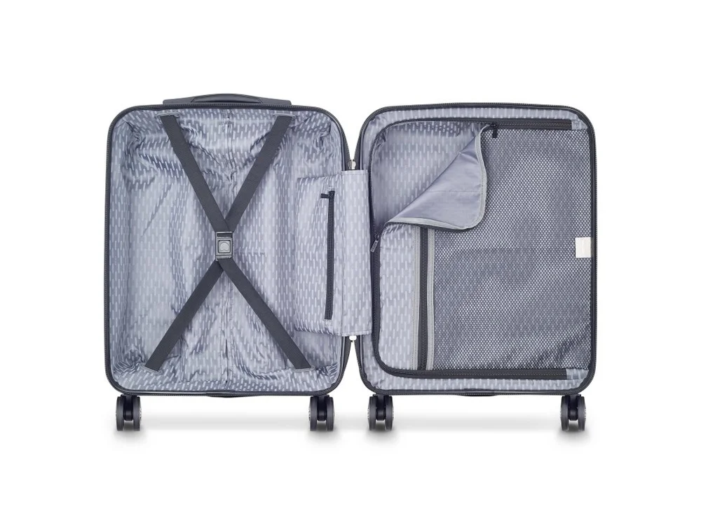 Kabinový kufr Delsey Air Armour SLIM 55 cm 386680300 - černý