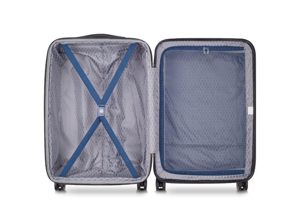 Cestovní kufr Delsey Air Armour 68 cm EXP 386682002 - modrý