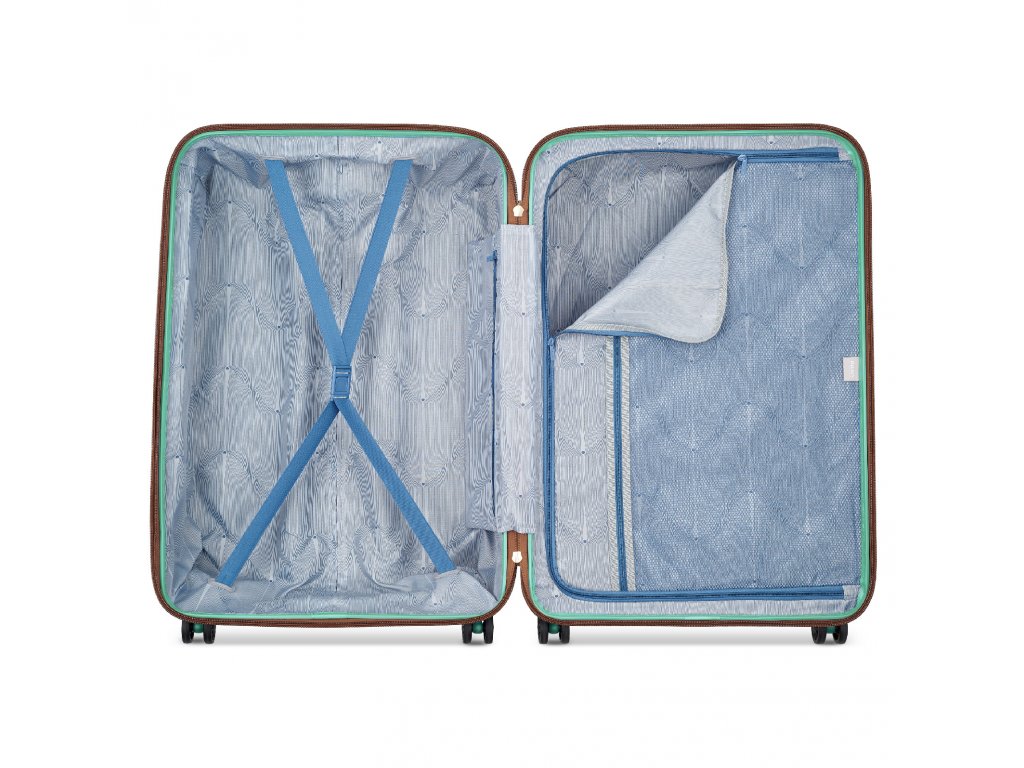 Cestovní kufr Delsey Freestyle 76 cm 385982143 - mentolově zelený