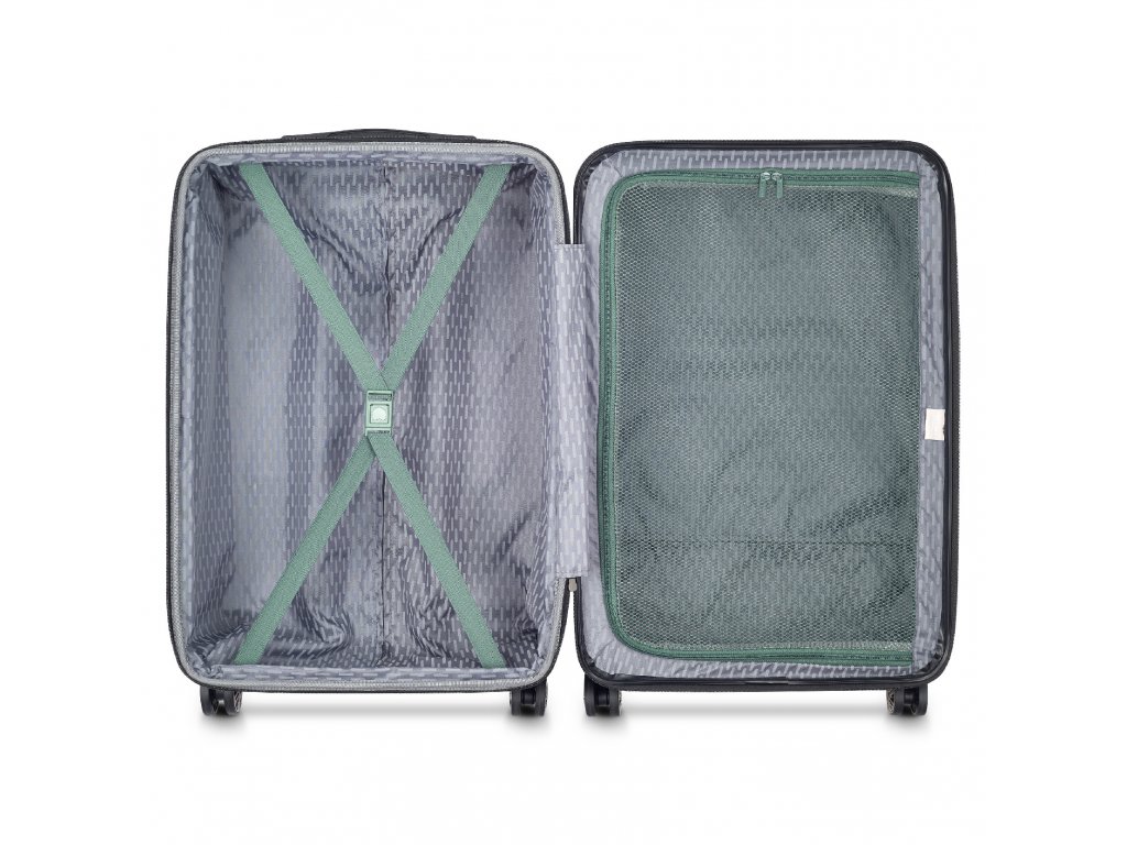 Cestovní kufr Delsey Air Armour 68 cm EXP 386682003 - zelený