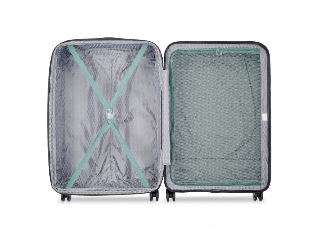 Cestovní kufr Delsey Air Armour 77 cm EXP 386682103 - zelený