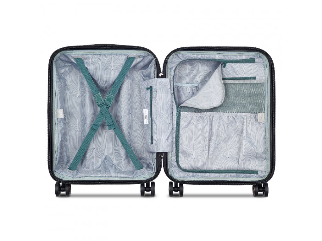 Kabinový kufr Delsey Shadow 5.0 SLIM 55 cm 287880303 - zelený