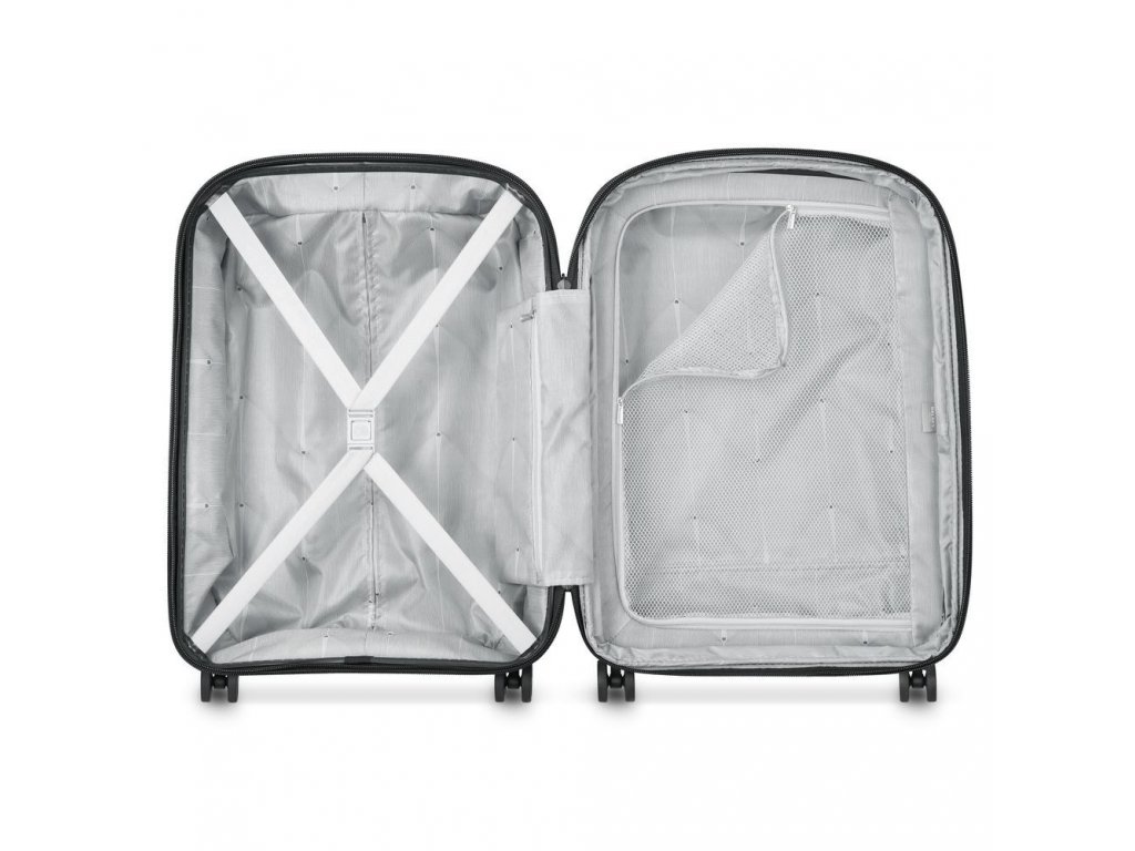 Kabinový kufr Delsey Belmont+ SLIM 55 cm 386180300 - černý