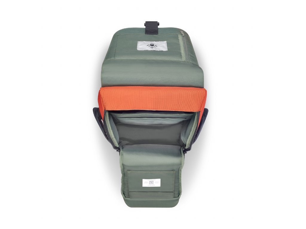 Batoh na notebook 16" Delsey Securflap 202061025 - oranžový