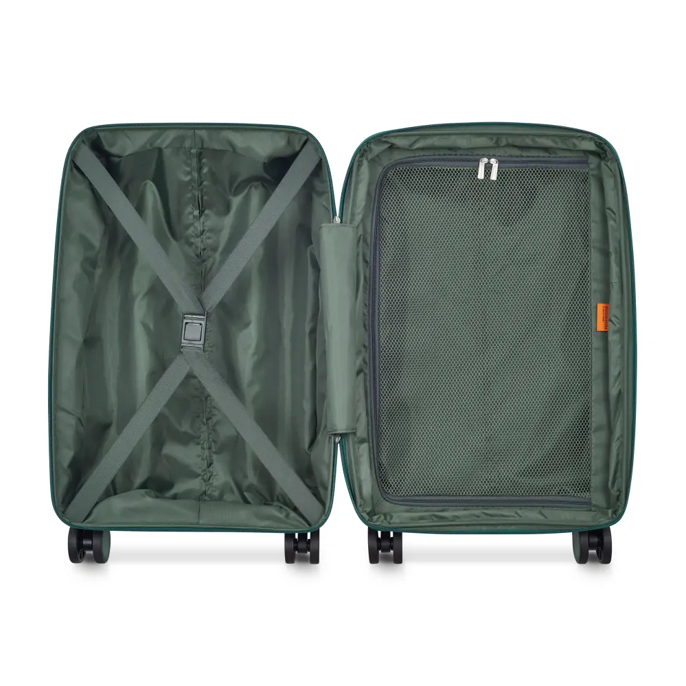 Kabinový kufr Securitech by Delsey Dune 55 cm EXP 400780103 - zelený
