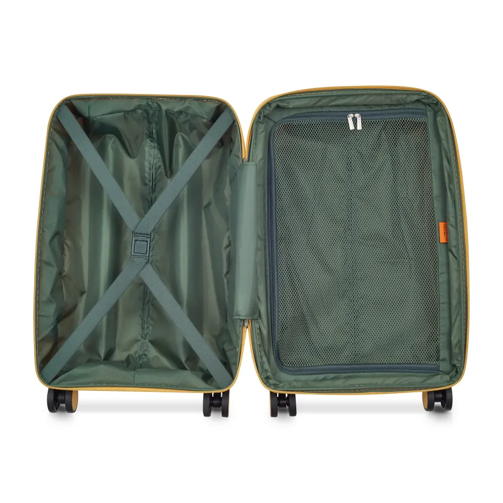 Kabinový kufr Securitech by Delsey Dune 55 cm EXP 400780105 - žlutý