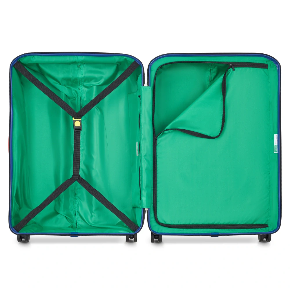 Cestovní kufr Delsey X Benetton United 76 cm 376982157 - bílý