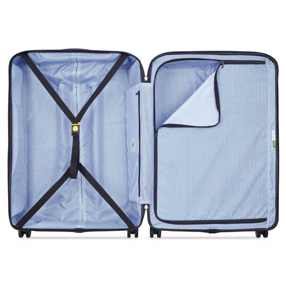 Cestovní kufr Delsey X Benetton UCB Hardside 76 cm 376882100 - černý